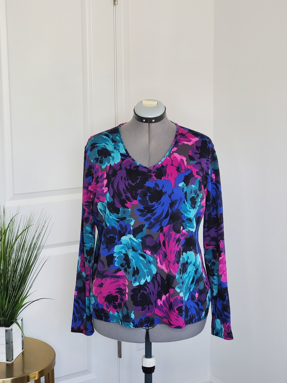 Croft & Barrow Women's Sweater, Multicolor (Size XL)